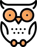 owl vector illustration on a background.Premium quality symbols.vector icons for concept and graphic design.