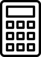 calculator vector illustration on a background.Premium quality symbols.vector icons for concept and graphic design.