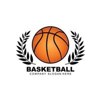 basketball logo vector, world sports, design for teams, stickers, banners, screen printing vector