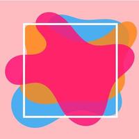 abstract shapes background vector