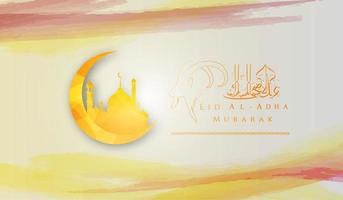 eid Alabama adha Mubarak antecedentes diseño vector