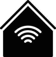 wireless house vector illustration on a background.Premium quality symbols.vector icons for concept and graphic design.