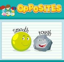 Opposite words with pictures for kids vector