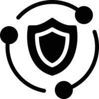 shield network vector illustration on a background.Premium quality symbols.vector icons for concept and graphic design.