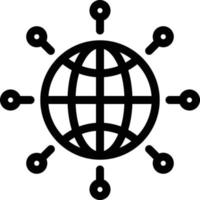 global network vector illustration on a background.Premium quality symbols.vector icons for concept and graphic design.