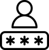 password vector illustration on a background.Premium quality symbols.vector icons for concept and graphic design.
