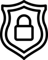 shield lock vector illustration on a background.Premium quality symbols.vector icons for concept and graphic design.