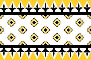 Design of a geometric ethnic seamless pattern for wallpaper, background, fabric, curtain, carpet, clothing, batik, and wrapping. vector