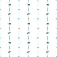 Camel Random Style Pattern Seamless Vol.3 vector