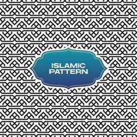 seamless islamic arabic geometric pattern vector art