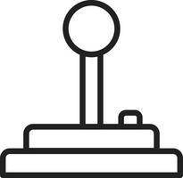 Joystick Line Icon vector