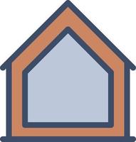 house vector illustration on a background.Premium quality symbols.vector icons for concept and graphic design.