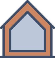 house vector illustration on a background.Premium quality symbols.vector icons for concept and graphic design.