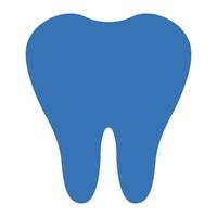 ilustración vectorial de dientes en un fondo. símbolos de calidad premium. iconos vectoriales para concepto y diseño gráfico. vector