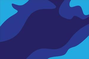 abstract Blue Wave Background vector