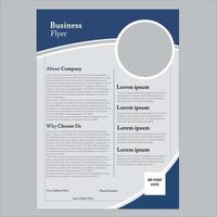 corporate Business flyer design template vector