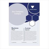 corporate Business flyer design template vector