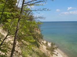 Beach at the baltic sea in poland photo