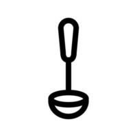 Ladle icon template vector