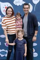 LOS ANGELES NOV 19 - Kaitlin Vilasuso, Everly Maeve Vilasuso, Riley Grace Vilasuso, Jordi Vilasuso at the Diono Presents A Day of Thanks and Giving at Garland Hotel on November 19, 2017 in North Hollywood, CA photo