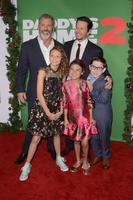 LOS ANGELES - NOV 5  Mel Gibson, Mark Wahlberg, Owen Vaccaro, Scarlett Estevez, Didi Costine at the Daddy s Home 2 Los Angeles Premiere at the Village Theater on November 5, 2017 in Westwood, CA photo