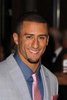 LOS ANGELES, FEB 9 - Colin Kaepernick arrives at the Clive Davis 2013 Pre-GRAMMY Gala at the Beverly Hilton Hotel on February 9, 2013 in Beverly Hills, CA photo