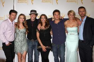 LOS ANGELES, JUN 19 - Greg Vaughn, Chrishell Stause, Shawn Christian, Kristian Alfonso, Arianne Zucker, Eric Martsolf at the ATAS Daytime Emmy Nominees Reception at the London Hotel on June 19, 2014 in West Hollywood, CA photo