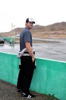 los angeles, 17 de marzo - brody jenner en la sesión de entrenamiento para la 36a carrera toyota pro celebrity que se llevará a cabo en long beach, ca el 14 de abril de 2012 en el hipódromo de willow springs el 17 de marzo de 2012 en willow springs, ca foto