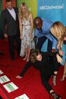 LOS ANGELES, APR 1 - Matt Iseman, Kristine Leahy, Akbar Gbaja-Biamila, Keltie Knight, Ramona Singer at the NBC Universal Summer Press Day 2016 at the Four Seasons Hotel on April 1, 2016 in Westlake Village, CA photo