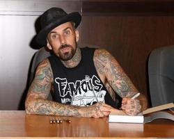 LOS ANGELES, OCT 20 - Travis Barker at the Travis Barker Bookisgning at the Basnes and Noble at The Grove on October 20, 2015 in Los Angeles, CA photo