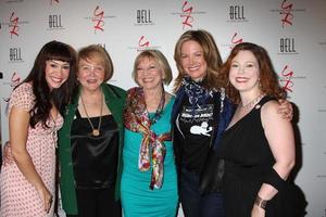 LOS ANGELES, MAR 16 - Diana DeGarmo, Lee Bell, Kay Alden, Maria Bell, Conci Nelson arrives at the Young and Restless 39th Anniversary Party hosted by the Bell Family at the Palihouse on March 16, 2012 in West Hollywood, CA photo