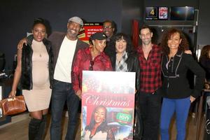 LOS ANGELES, DEC 4 - Ciarra Carter, Rico Ross, Vivica A Fox, Jackee Harry, Jason-Shane Scott, Galyn Gorg at the A Husband for Christmas Cast and Crew Screening at Laemmle Town Center 5 on December 4, 2016 in Encino, CA photo