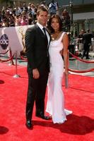 Cameron Mathison and wife arriving at the Daytime Emmys 2008 While working for Soapnet at the Kodak Theater in Hollywood, CA on June 20, 2008 photo
