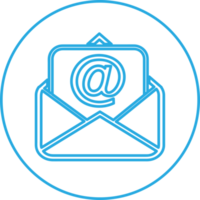 e-mail en mail pictogram teken symbool ontwerp png