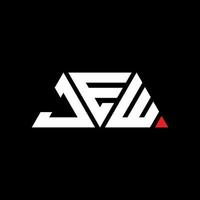 JEW triangle letter logo design with triangle shape. JEW triangle logo design monogram. JEW triangle vector logo template with red color. JEW triangular logo Simple, Elegant, and Luxurious Logo. JEW