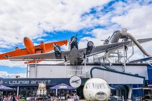 SINSHEIM, GERMANY - MAI 2022 Canberra B.2, Junkers Ju 52 3m, Douglas DC-3 photo