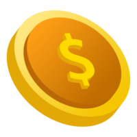 Coin, money coin and gold coin. png