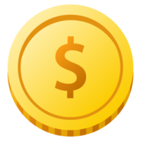 Coin, money coin and gold coin. png