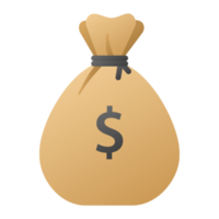 Coin bag, bag for collect money and coin or wallet. png