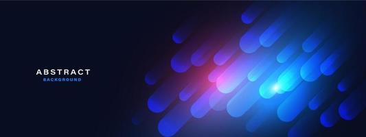 Abstract futuristic background with glowing light vector