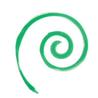 spiral abstrakt vattenfärg måla fläckar bakgrunder. konst element illustration för din design. png