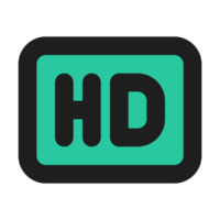 HD piatto colore schema icona png