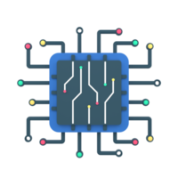 artificiel intelligence moderne l'informatique concept png