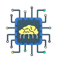 artificiel intelligence moderne l'informatique concept png