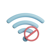 Nej internet nätverk signal png