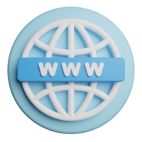 Internet web dominio png