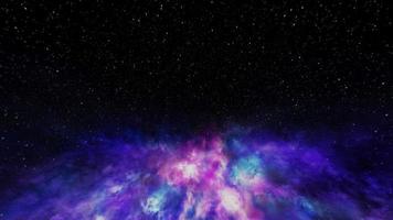 Night beutyful color Space and star background photo