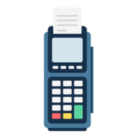 Electronic Data Capture EDC or Calculator. EDC machine for calculate the money and payment. png