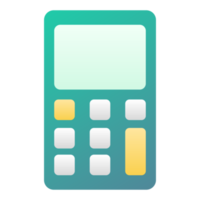 calcolatrice e pagamento, calcolatrice per contare il i soldi. png