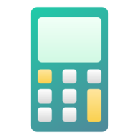 Calculator and payment, Calculator for count the money. png